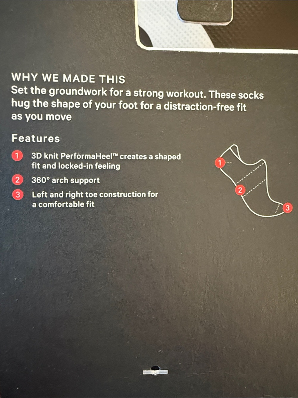 Lululemon Unisex 3 Pack Training Socks - Picture 6 of 6